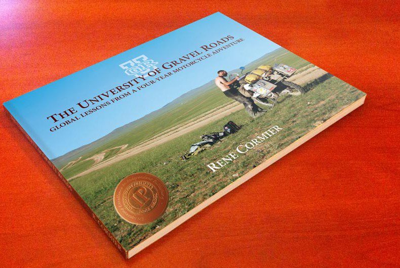 Rene Cormier Travel Essay Book Cover Design by Swanie